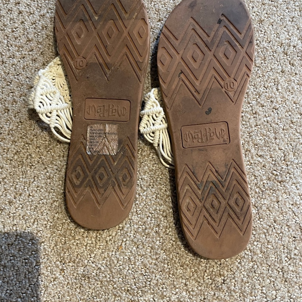 Pretty macrame sandals - Picture 2 of 3